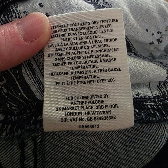 Pilcro & the Letterpress for Anthropologie Slim Boyfriend Jeans Jeggings Size 28 - Picture 7 of 10